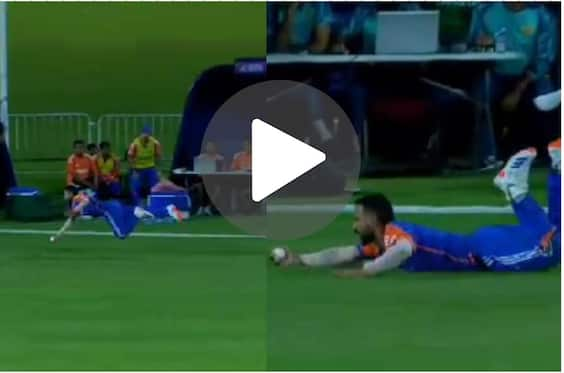 [Watch] Ramandeep Singh Flies Like 'Superman' To Pull Off Catch Of The Tournament vs PAK A